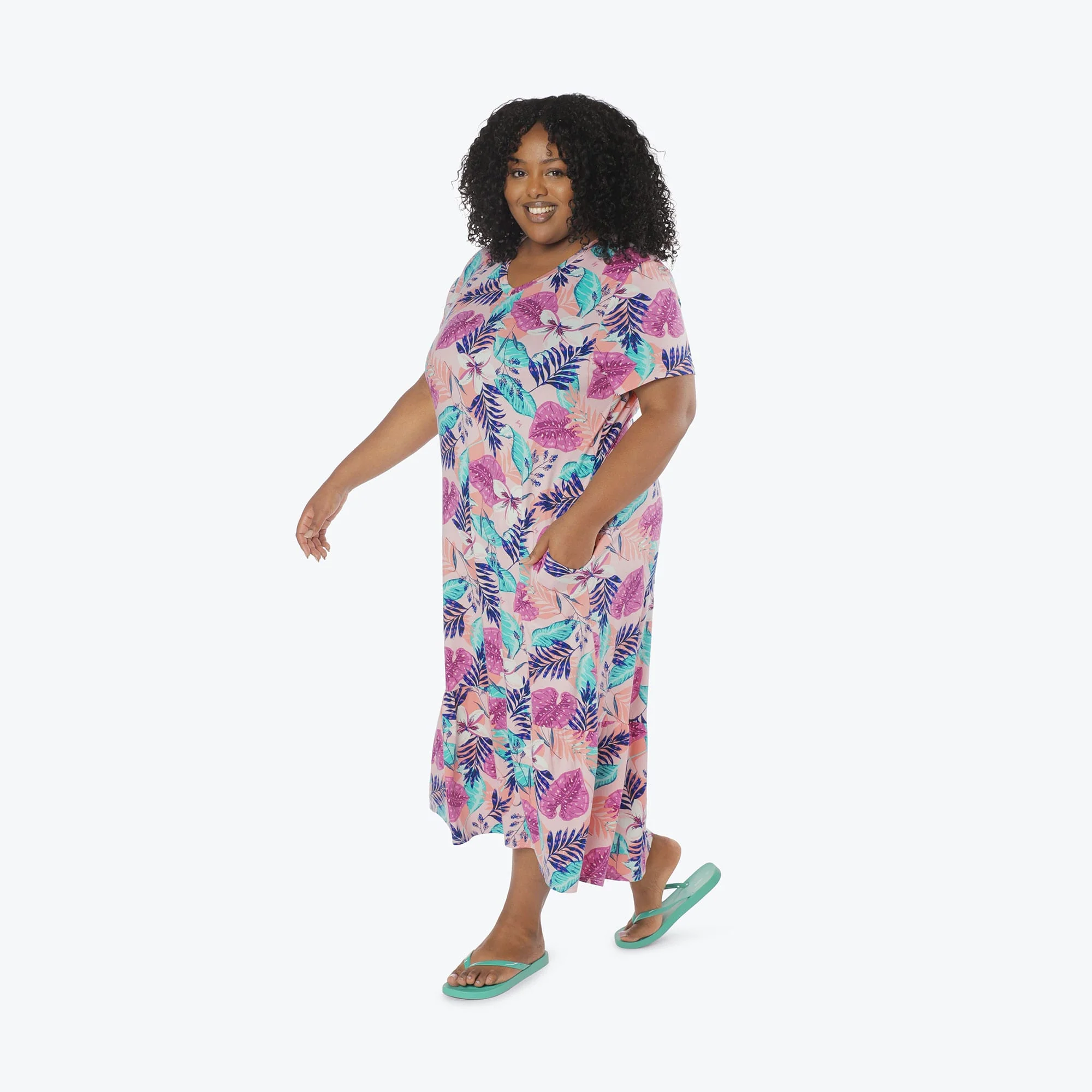 Swing High Low Maxi Dress - Image 19