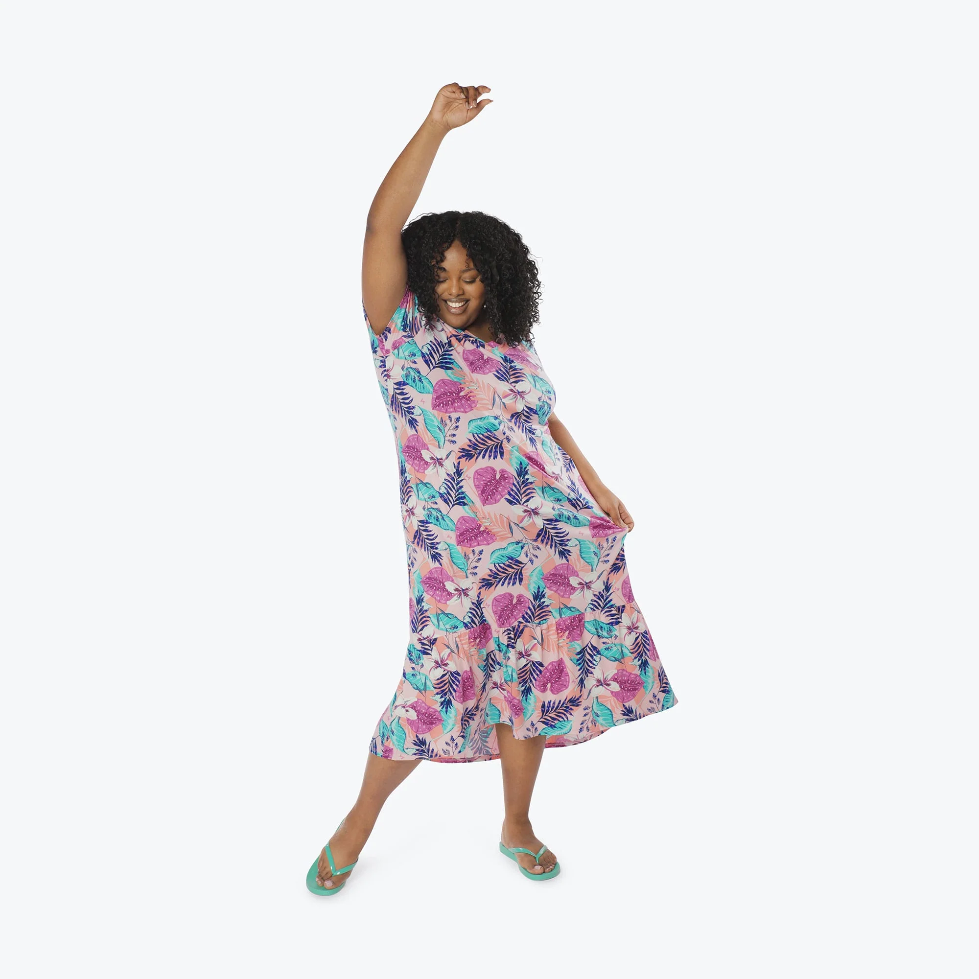 Swing High Low Maxi Dress - Image 21