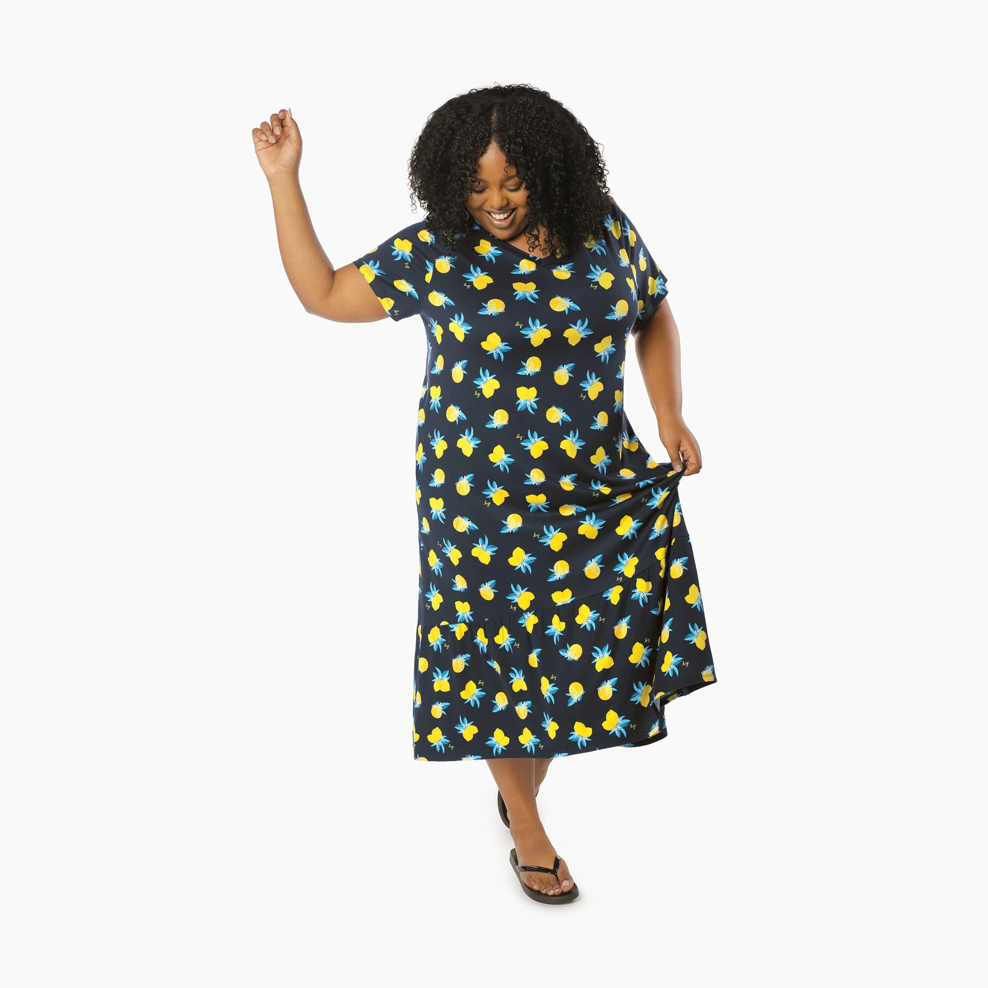 Swing High Low Maxi Dress - Image 45