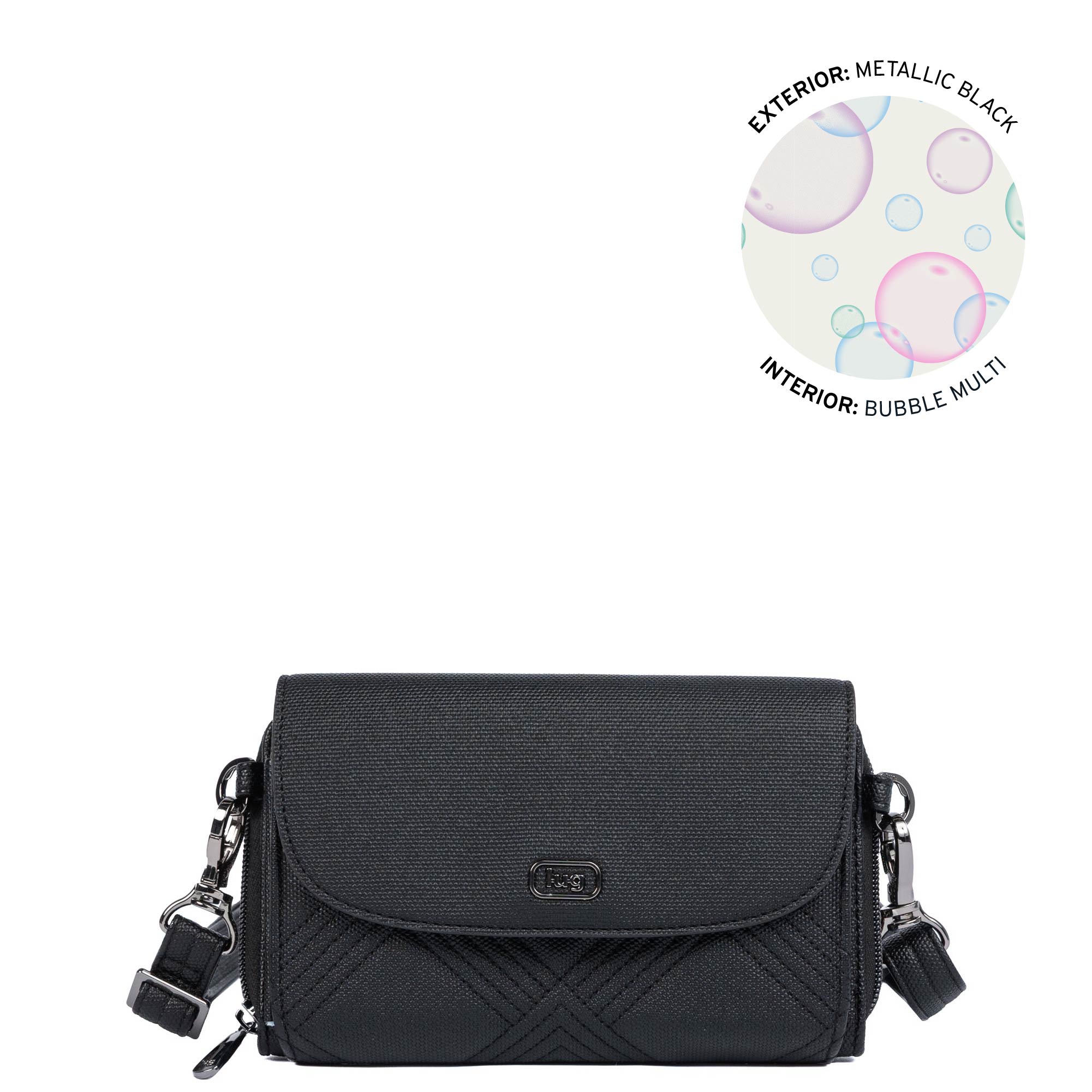 Vault Matte Luxe VL RFID Convertible Crossbody - Image 12