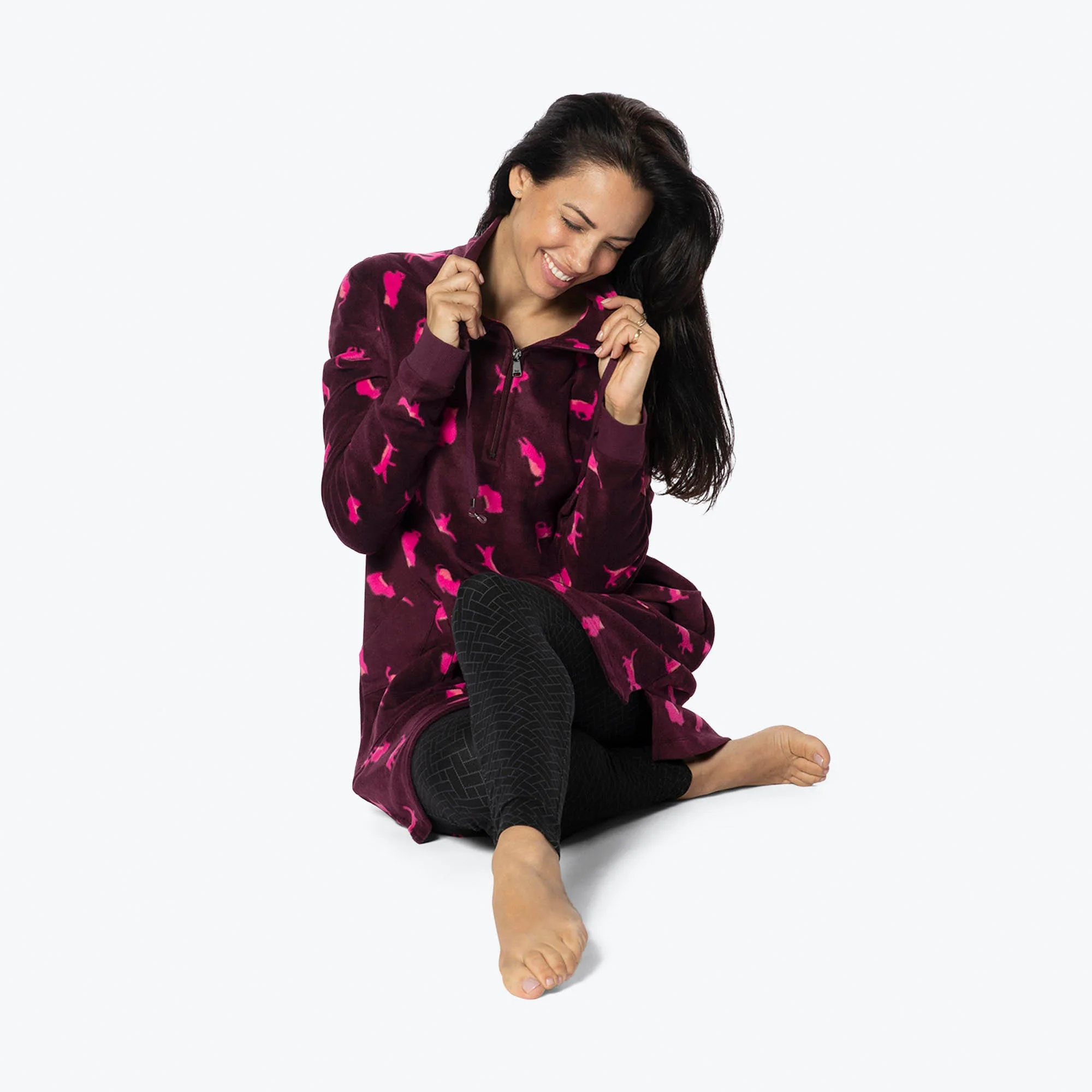 Via Stretch Fleece Tunic - Image 36