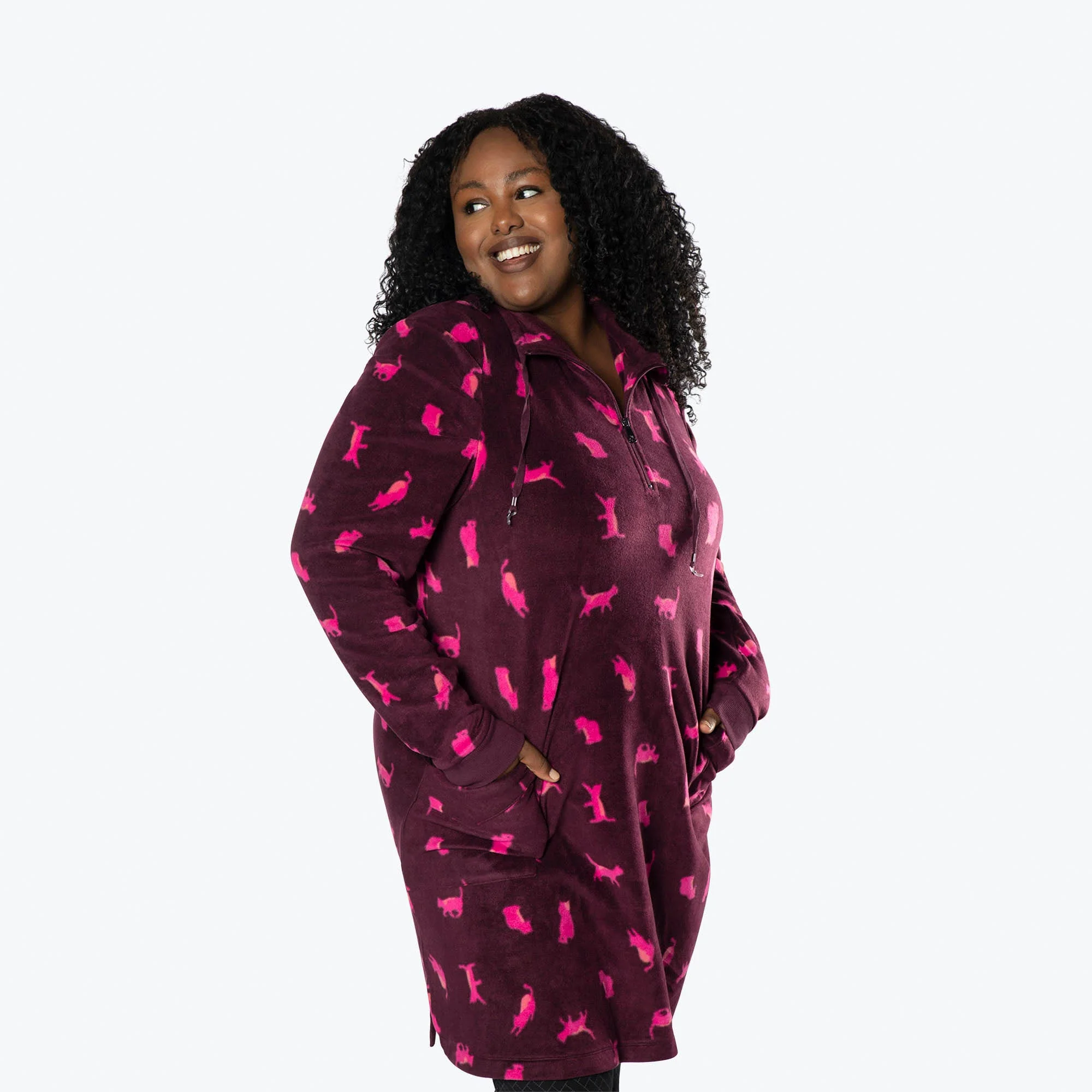 Via Stretch Fleece Tunic - Image 39