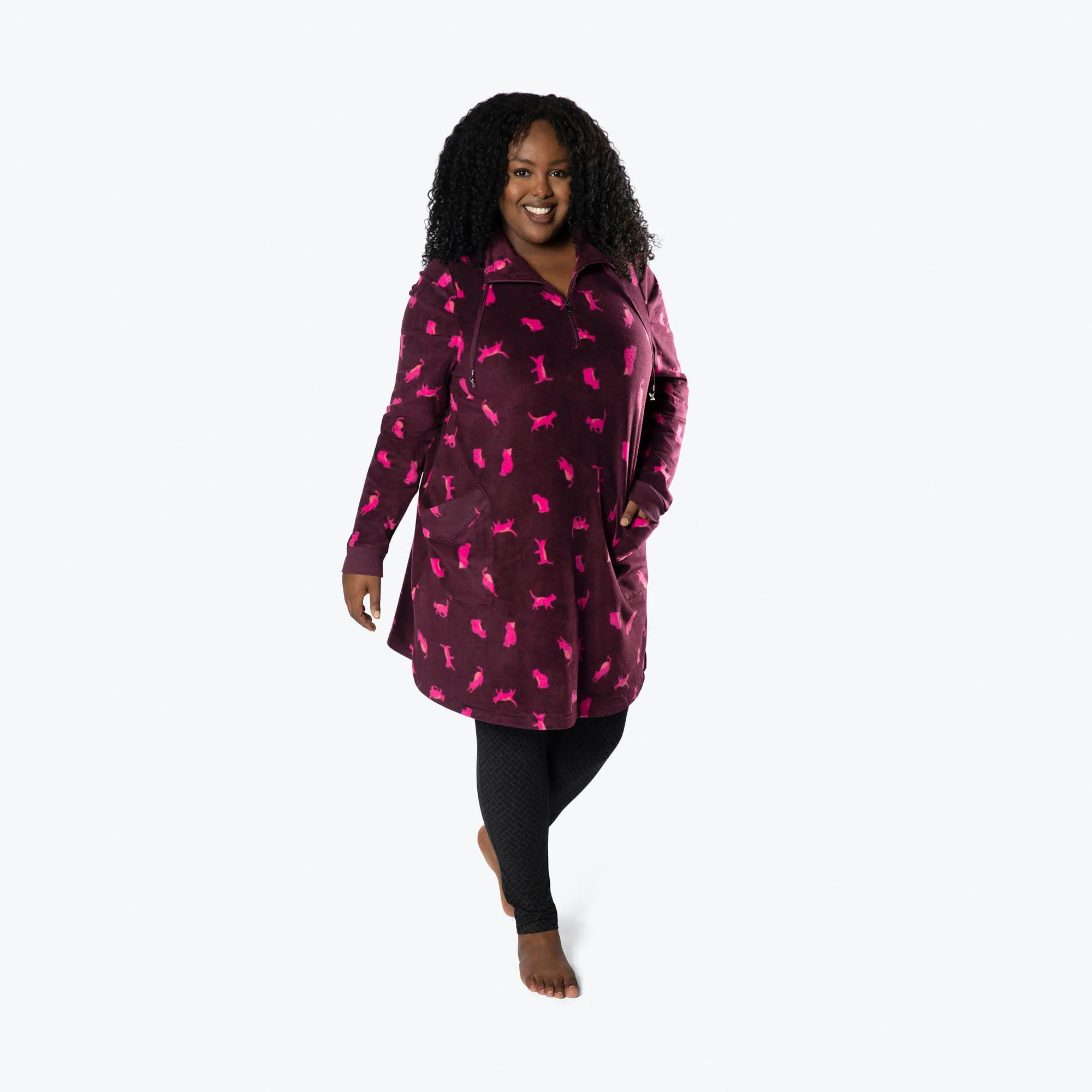 Via Stretch Fleece Tunic - Image 40