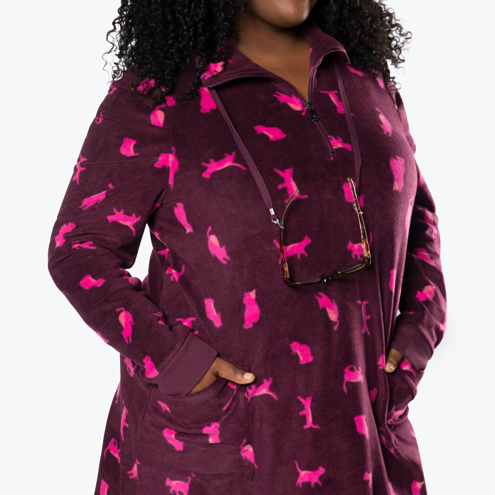 Via Stretch Fleece Tunic - Image 43