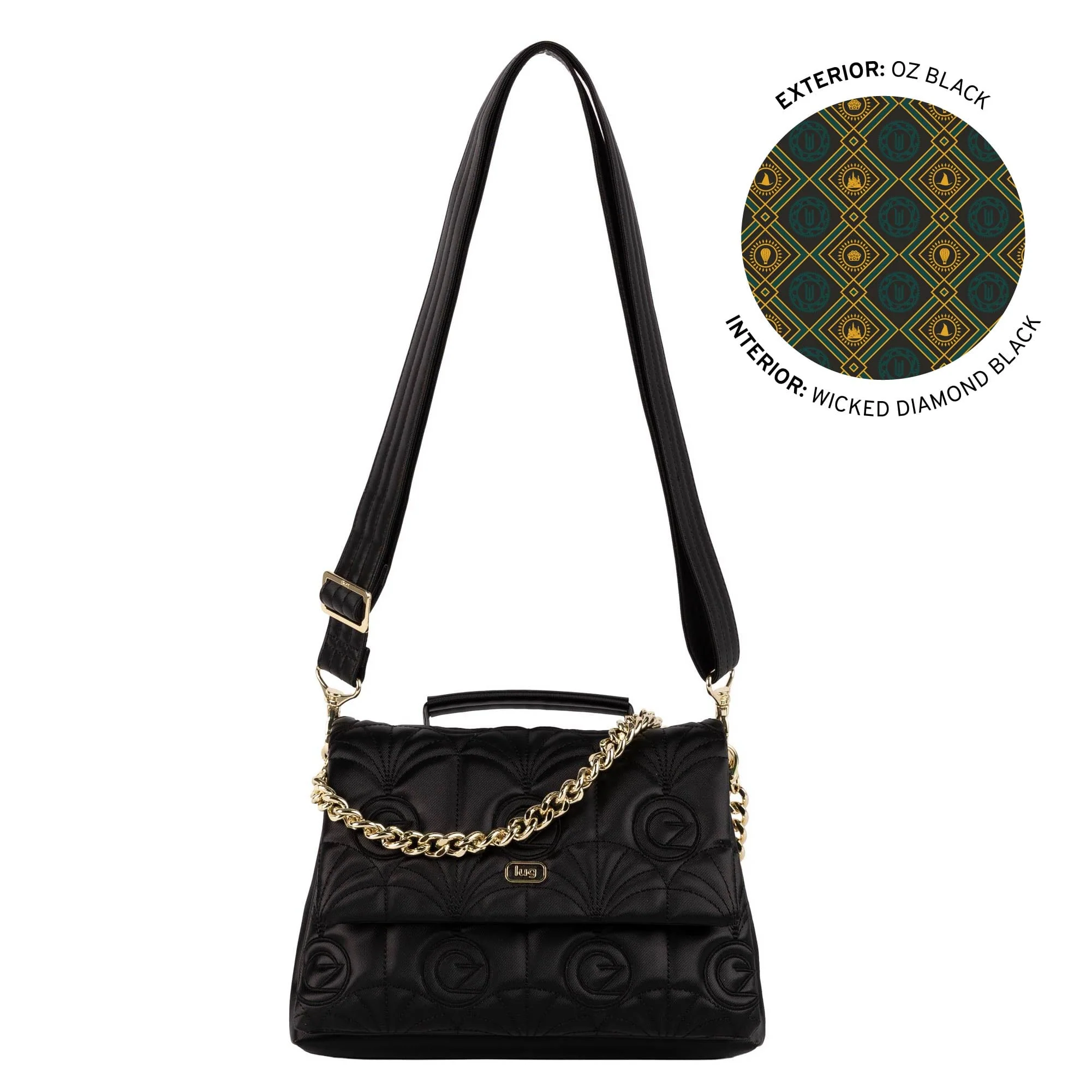 Wicked x Lug Plié Satin Luxe VL Crossbody Bag - Image 12