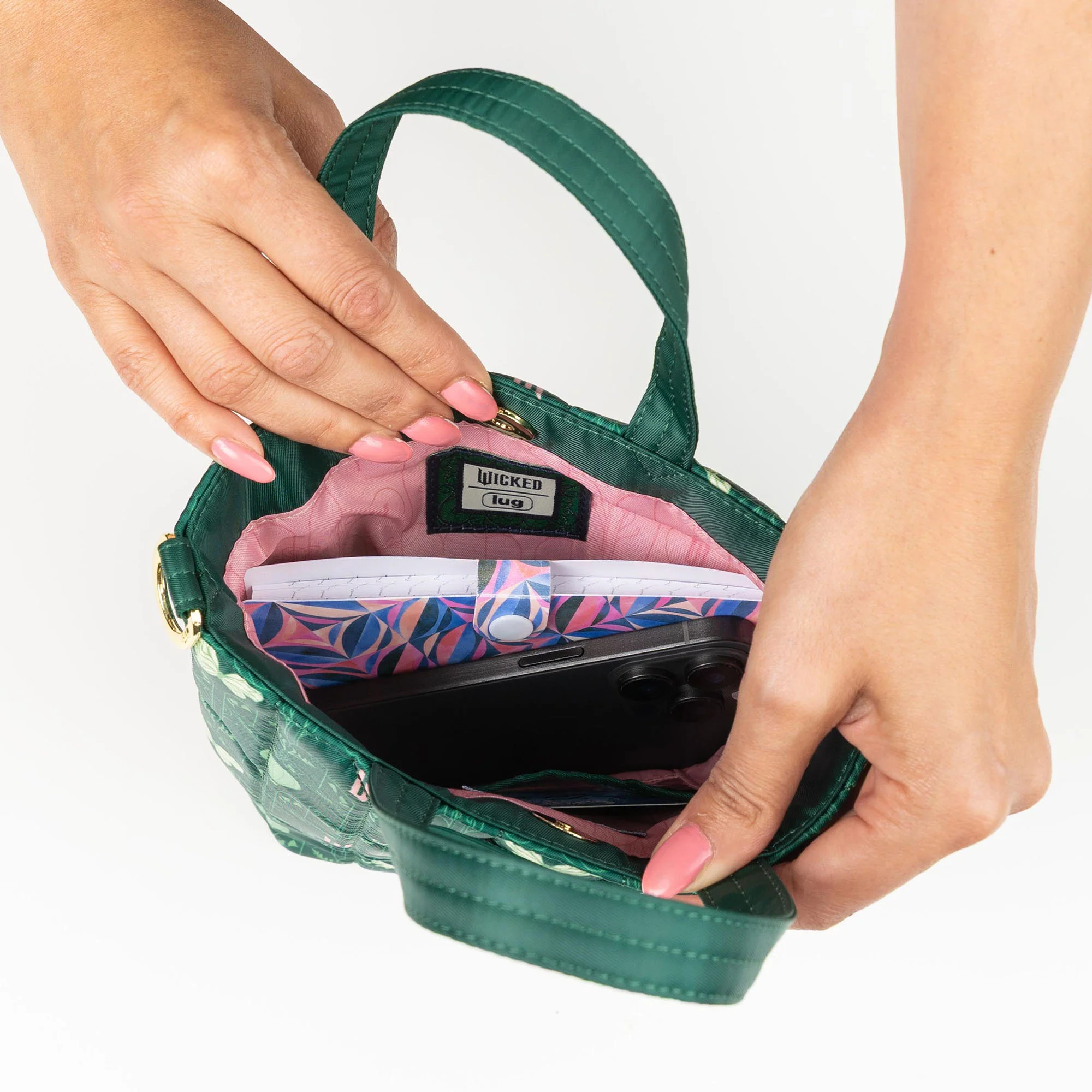 Wicked x Lug Tip Toe Crossbody Bag - Image 8