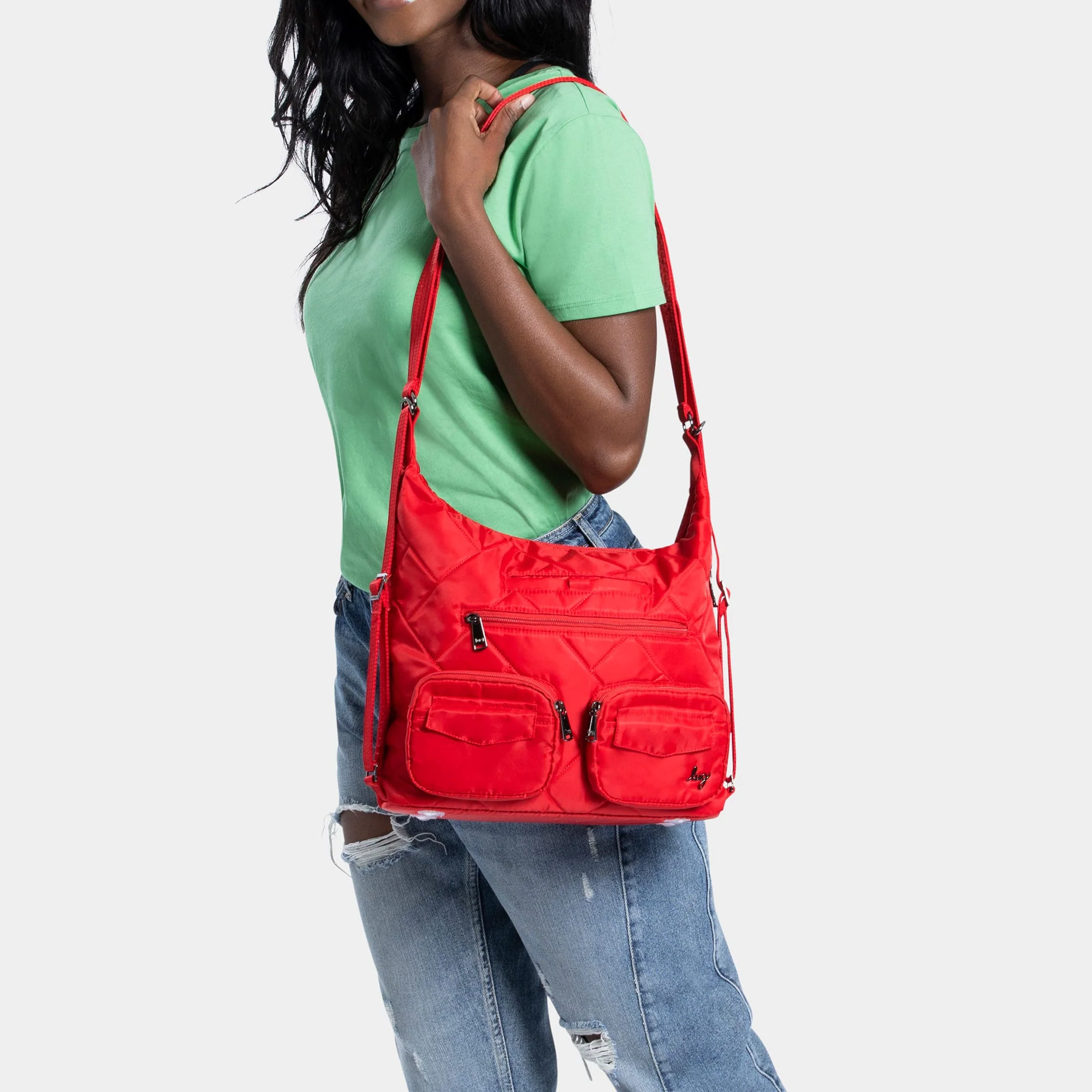 Zipliner 2 Convertible Hobo Bag - Image 48